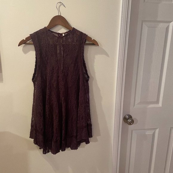 FREE People lace tunic - Picture 1 of 3